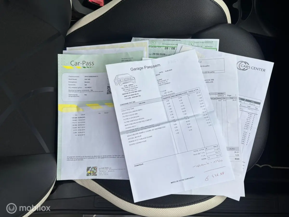 1.2 Aut Abarth uitvoering Origineel kleur