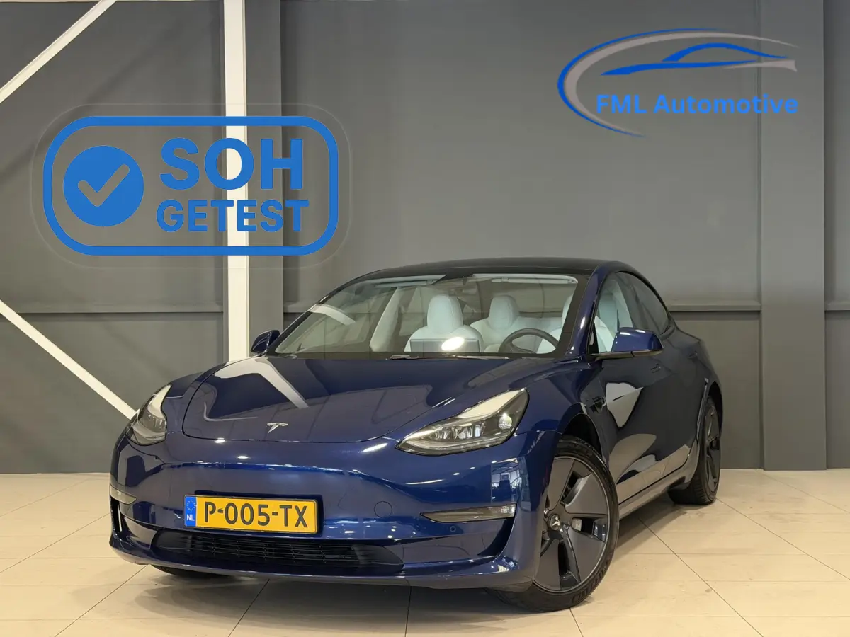 Long Range AWD 75 kWh | Wit leder interieur | SOH 94,7% |