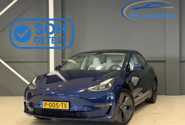 Long Range AWD 75 kWh | Wit leder interieur | SOH 94,7% |