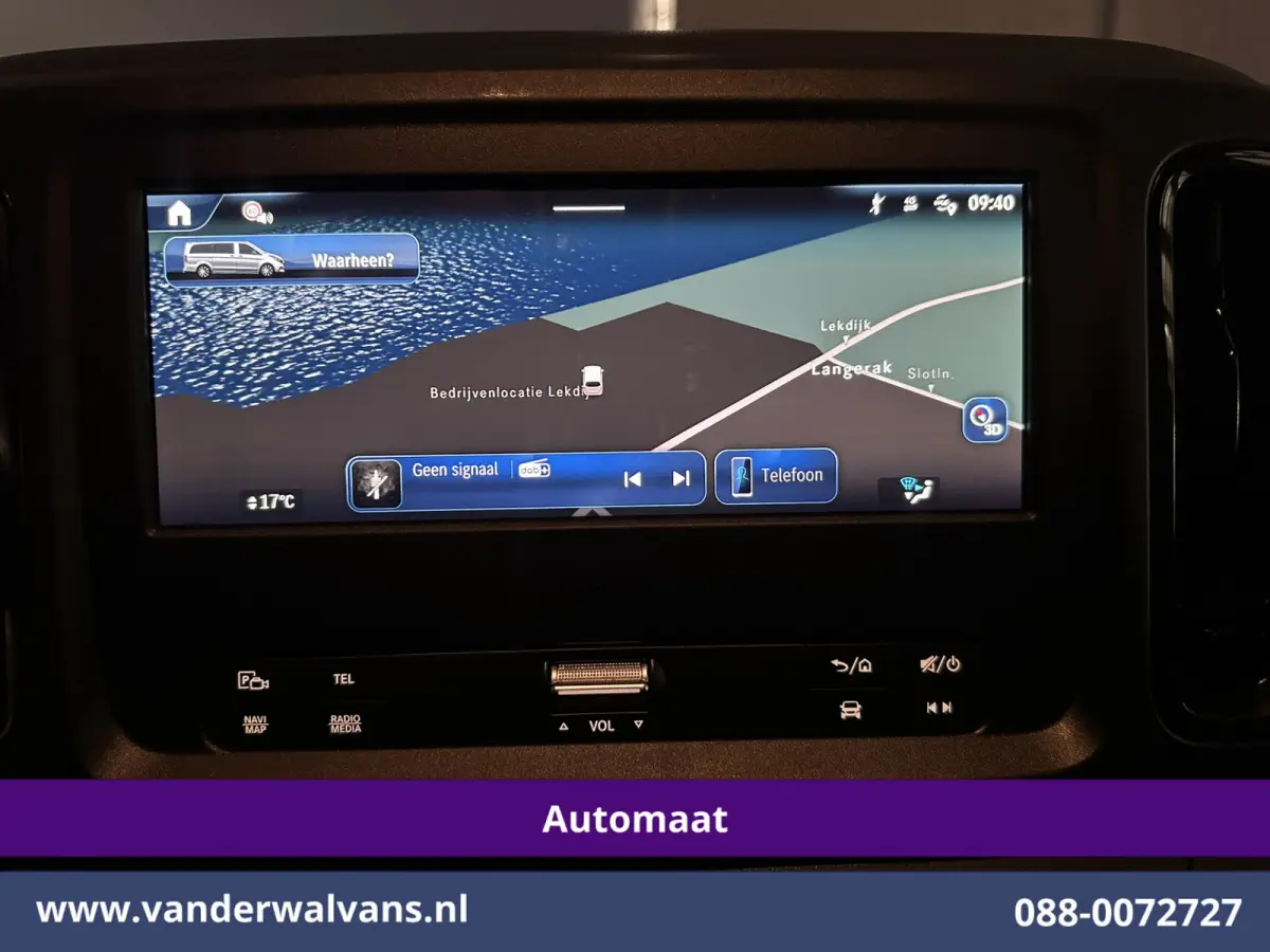 116 CDI 164pk 9G-Tronic Automaat L3H1 Model 2025 Euro6 Airco | XL MBUX | Camera | Navigatie | Adaptieve Cruisecontrol Stoelverwarming, Bijrijdersbank