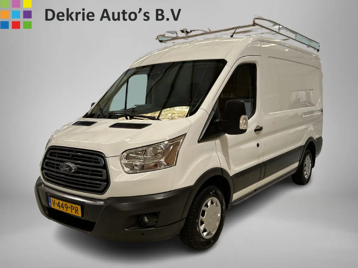 2.0 TDCI L2H2 3Pers. / Pdc.V+A / Airco / Radio multimedia / Imperial + Ladder / Zeer nette bus! / Apk 07-2027