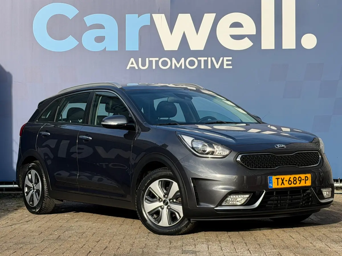 1.6 GDi Hybrid DynamicLine|Trekhaak|CarPlay|Navi|HalfLeder|Camera|Climate|Cruise|PDC|N.A.P|
