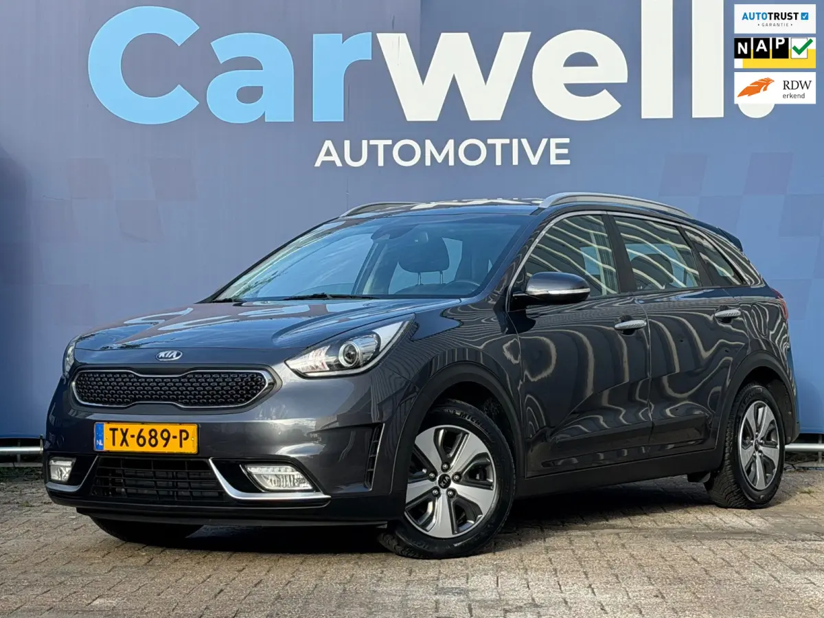 1.6 GDi Hybrid DynamicLine|Trekhaak|CarPlay|Navi|HalfLeder|Camera|Climate|Cruise|PDC|N.A.P|