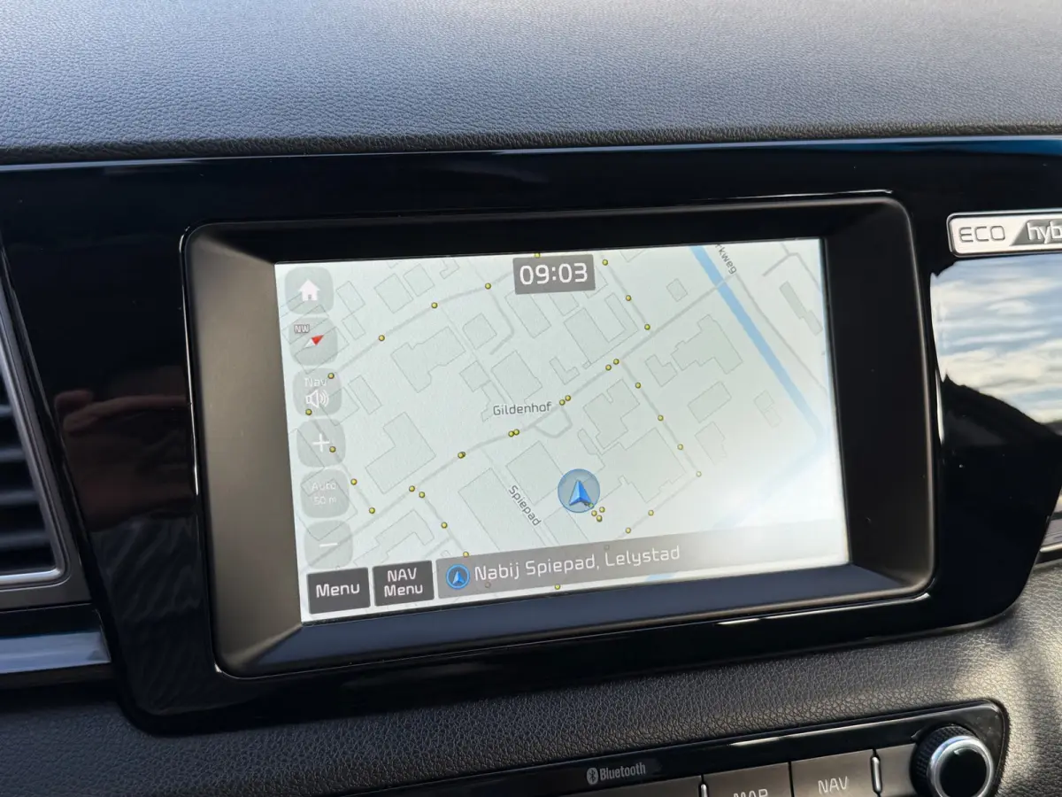 1.6 GDi Hybrid DynamicLine|Trekhaak|CarPlay|Navi|HalfLeder|Camera|Climate|Cruise|PDC|N.A.P|