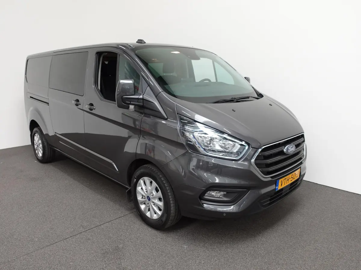 300 2.0 TDCI L2H1 Limited Dubbele Cabine Navi Airco 2 Schuifdeuren Trekhaak PDC voor & achter Carplay DAB