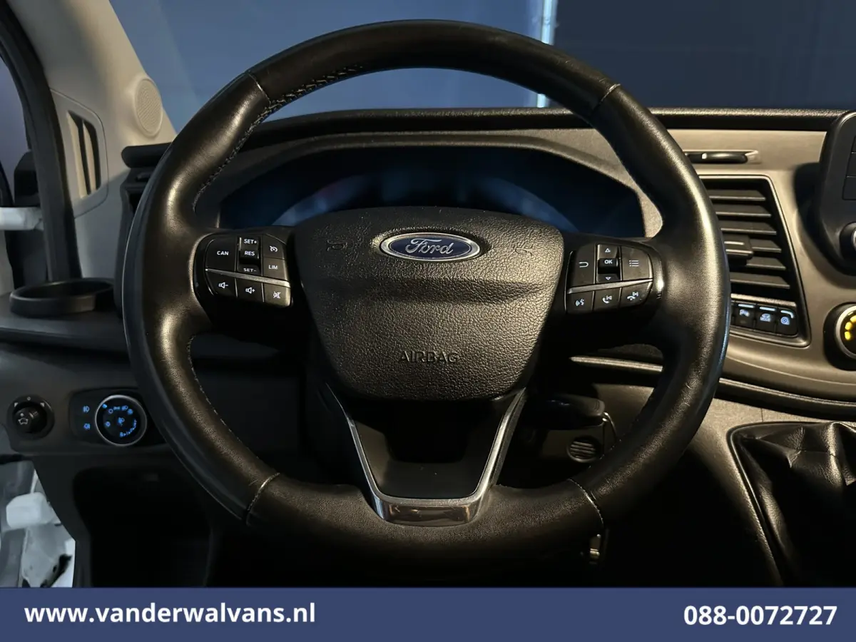 2.0 TDCI 131pk L4H3 Euro6 Airco | Camera | Cruisecontrol | Verwarmde voorruit Parkeersensoren, Bijrijdersbank