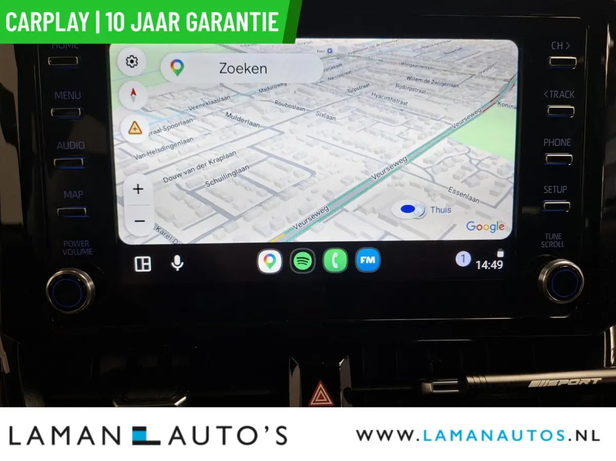 1.8 Hybrid Dynamic Bi-Tone | Trekhaak CarPlay All-season banden ECC 17" LMV LED ACC Camera HUD | Hybrid Voorschoten