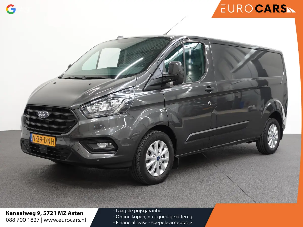 300 2.0 TDCI L2H1 Dubbele Cabine Trend Automaat Airco Navi Cruise Parkeersensoren Camera Trekhaak Carplay