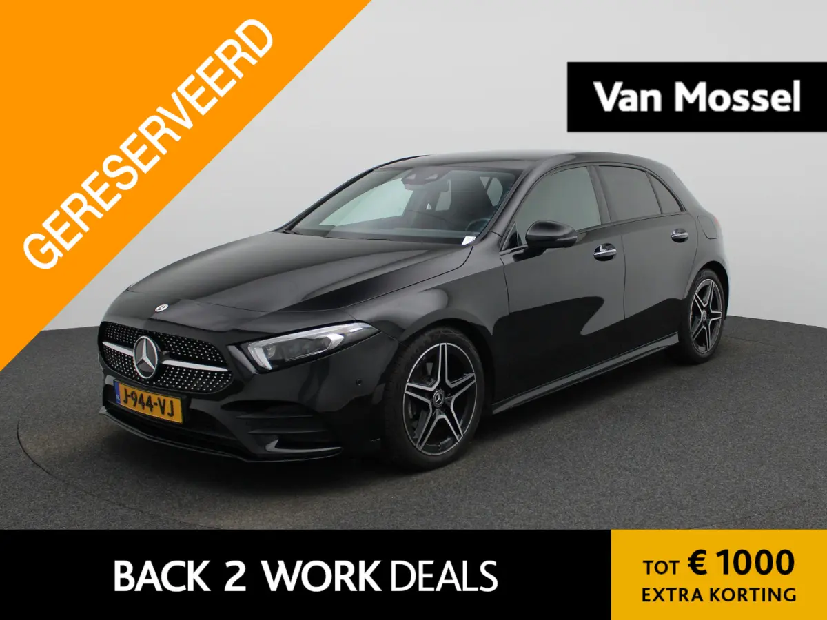 180 Aut. AMG Business Solution | Panoramadak | Sfeerverlichting | Memory | Carplay | Stoelverwarming | Led Verlichting | Camera |