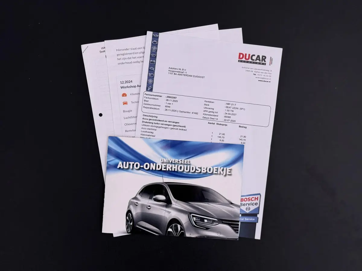 1.5 eTSI FR VAN:22.900,- VOOR:19.877,- UW HERFSTVOORDEEL:3.023,- 150PK | STOEL + STUURVERWARMING |ACHTERUIT RIJ CAMERA | KEYLESS | DODEHOEK | APPLECARPLAY\AINDROID AUTO | TREKHAAK | RIJKLAAR
