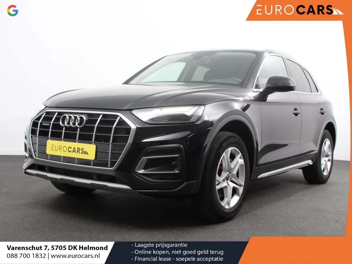 50 TFSI e quattro S edition Climate control Adaptieve cruise control Led Apple Carplay/ Android Auto Parkeersensoren Verwarmde voorstoelen Keyless Lane assist Lichtmetalen velgen