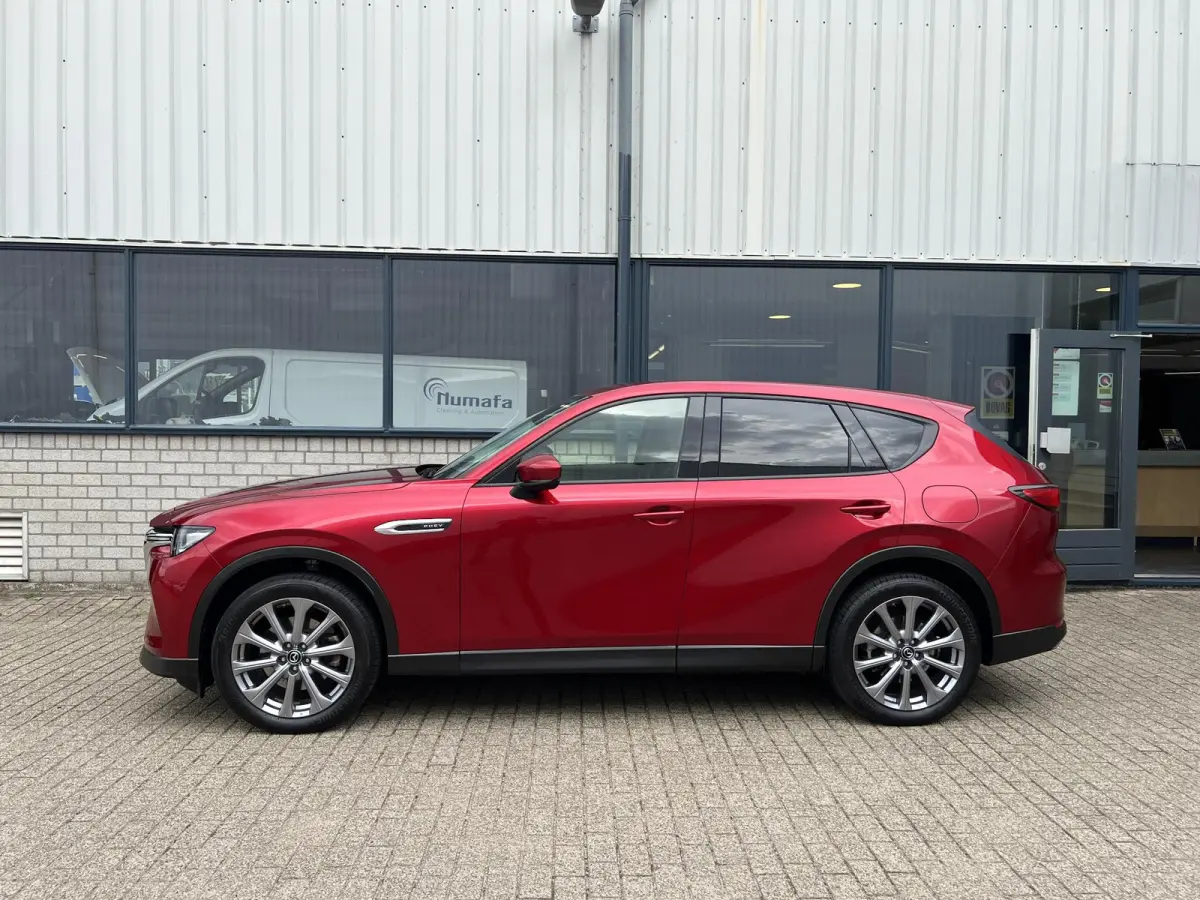 2.5 e-SkyActiv PHEV Exclusive-Line El. Trekhaak / apple carplay / 20" velgen / Soul Red / Headup