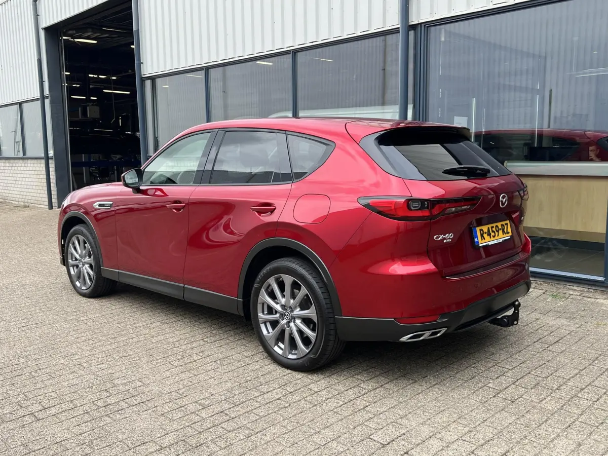 2.5 e-SkyActiv PHEV Exclusive-Line El. Trekhaak / apple carplay / 20" velgen / Soul Red / Headup