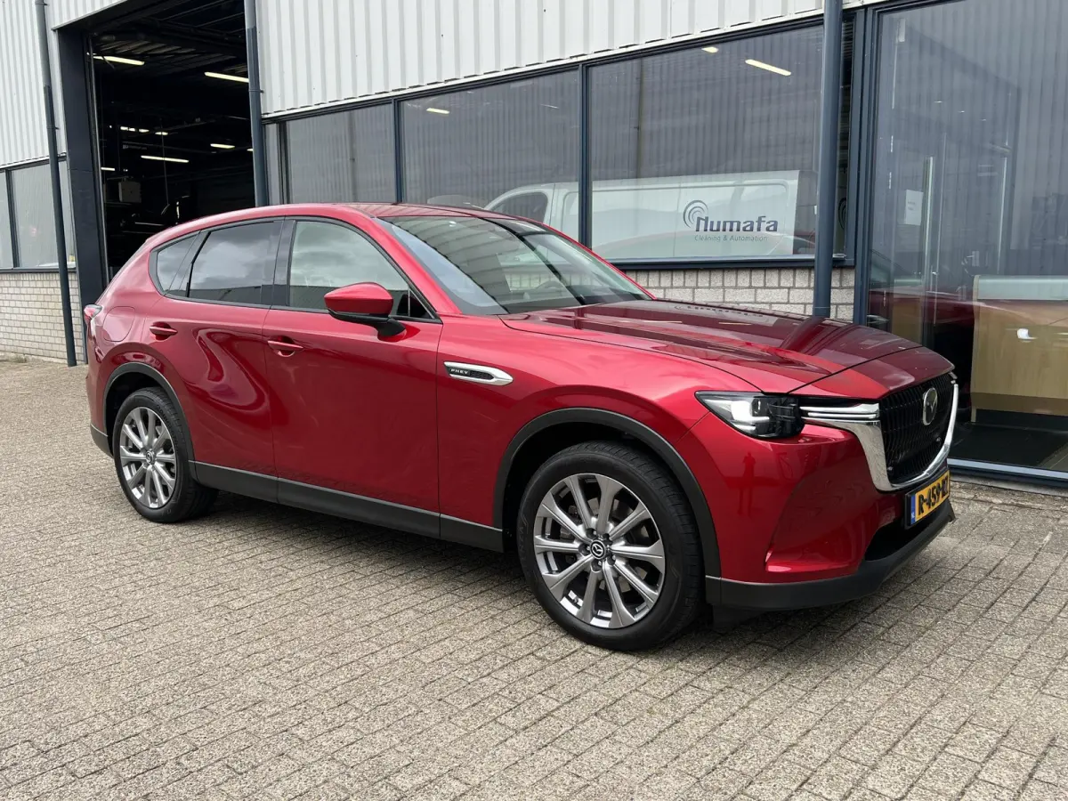 2.5 e-SkyActiv PHEV Exclusive-Line El. Trekhaak / apple carplay / 20" velgen / Soul Red / Headup