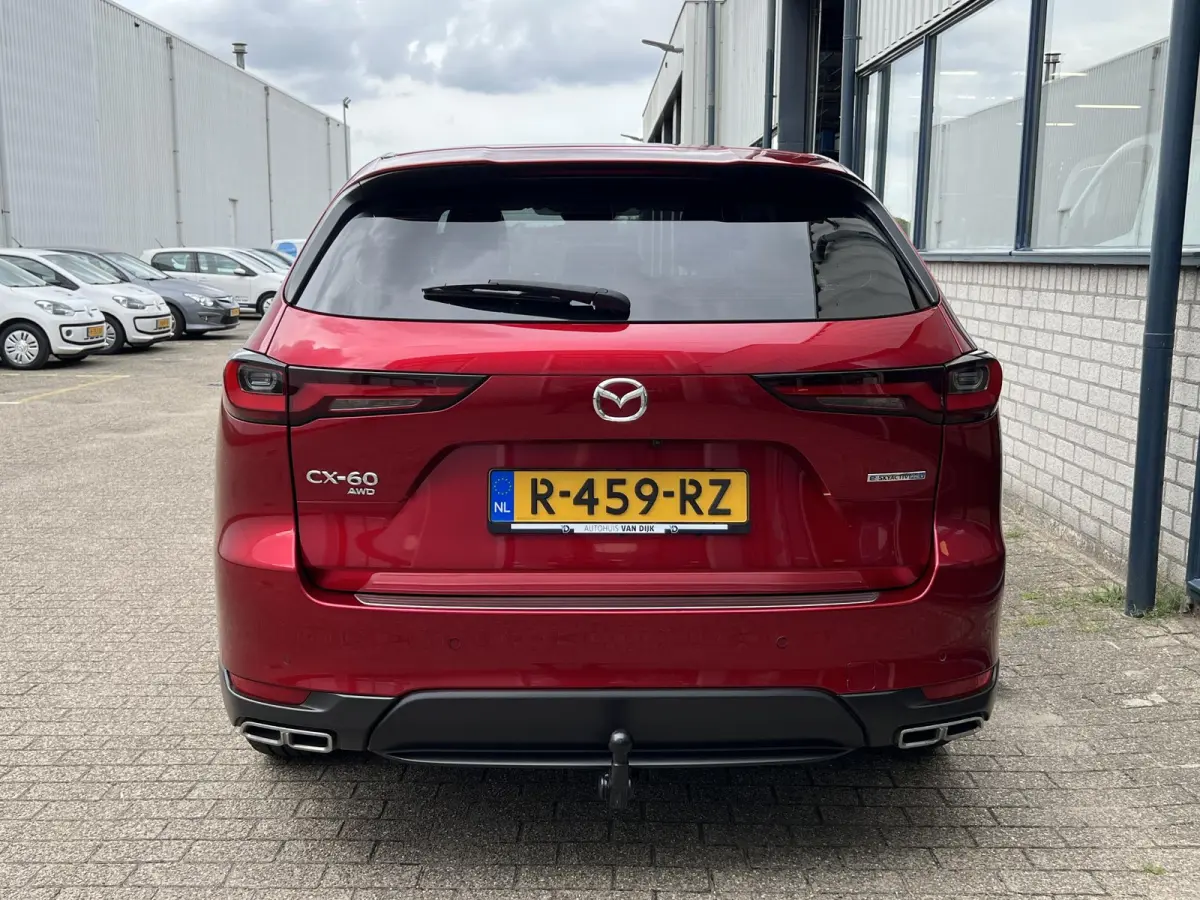 2.5 e-SkyActiv PHEV Exclusive-Line El. Trekhaak / apple carplay / 20" velgen / Soul Red / Headup
