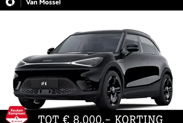 Pro+ Black Collection 66 kWh / Stoelverwarming /  Halo Roof / 360°-camera / Easy entry / Frunk