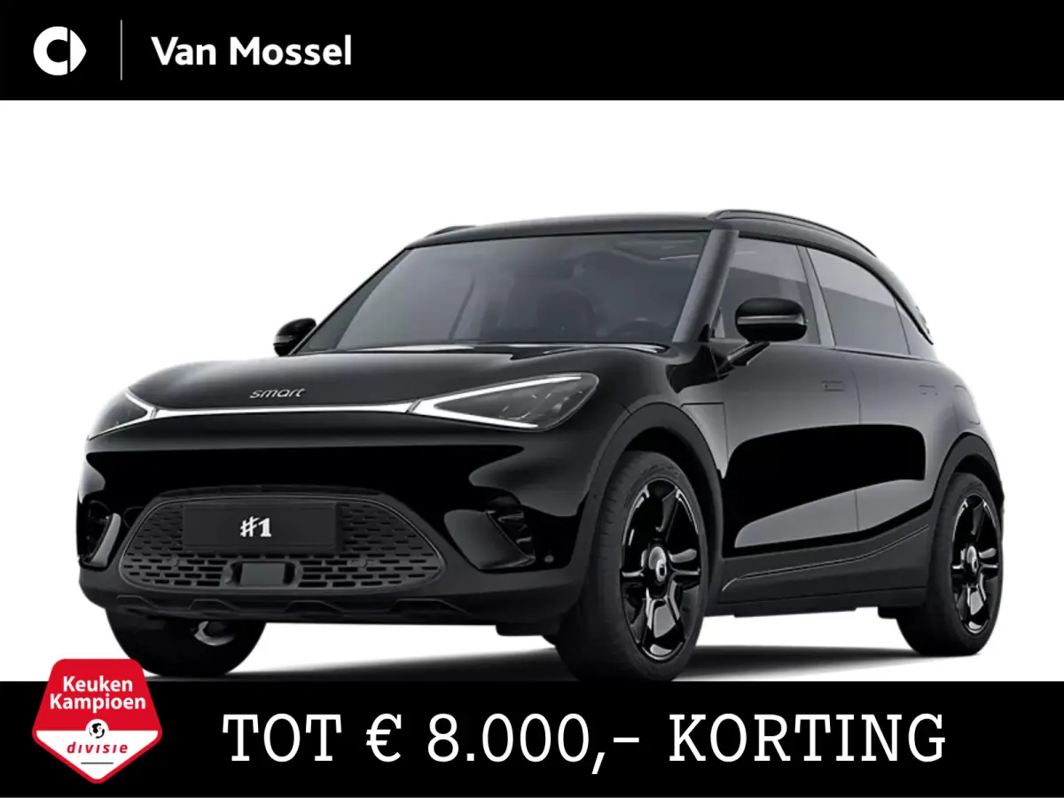 Pro+ Black Collection 66 kWh / Stoelverwarming /  Halo Roof / 360°-camera / Easy entry / Frunk