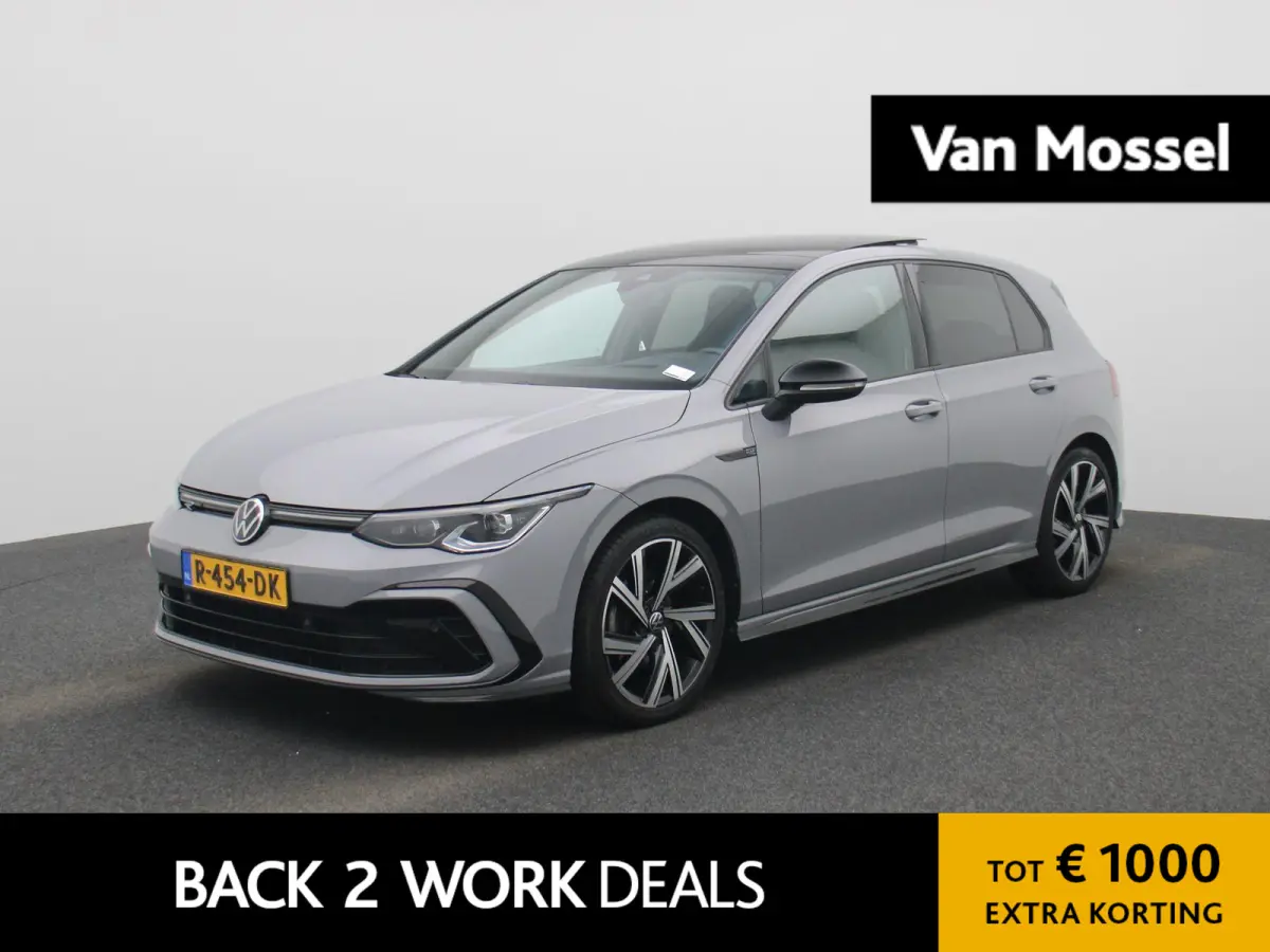 1.5 eTSI Aut. R-Line | Panoramadak | IQ Light | BlackStyle | Winterpakket | HeadUp Display | 18" Velgen |