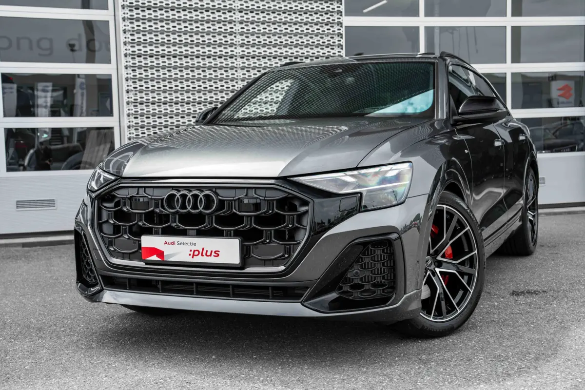 55 TFSI e quattro Pro Line | Panoramadak | Trekhaak | HUD | Bang & Olufsen | Nachtzichtassistent | | Achteruitrijcamera | Audio installatie premium | Dodehoek detectie