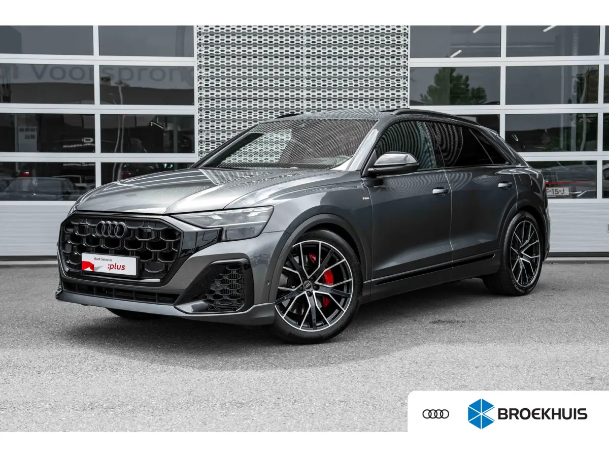 55 TFSI e quattro Pro Line | Panoramadak | Trekhaak | HUD | Bang & Olufsen | Nachtzichtassistent | | Achteruitrijcamera | Audio installatie premium | Dodehoek detectie