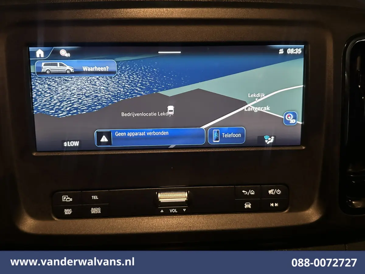 116 CDI 164pk L2H1 2025 Model Euro6 Airco | XL MBUX | Camera | Navigatie | Adaptieve Cruisecontrol Stoelverwarming, Parkeersensoren, Bijrijdersbank