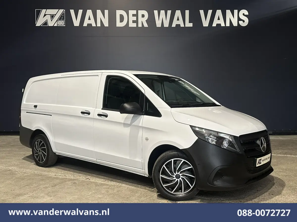 116 CDI 164pk L2H1 2025 Model Euro6 Airco | XL MBUX | Camera | Navigatie | Adaptieve Cruisecontrol Stoelverwarming, Parkeersensoren, Bijrijdersbank