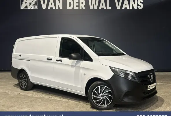 116 CDI 164pk L2H1 2025 Model Euro6 Airco | XL MBUX | Camera | Navigatie | Adaptieve Cruisecontrol Stoelverwarming, Parkeersensoren, Bijrijdersbank