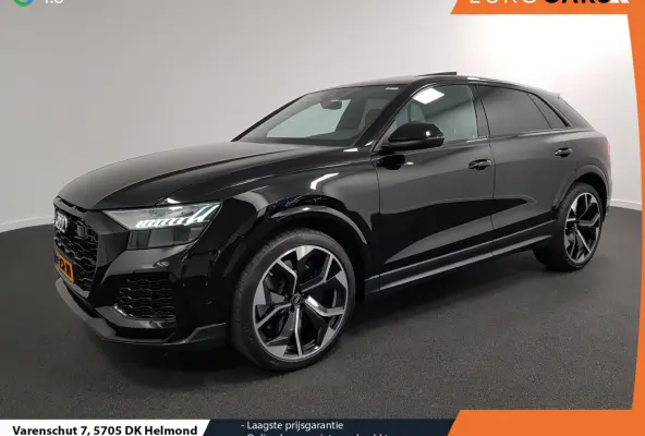 4.0 TFSI RS Q8 Quattro 600pk! Panorama dak Navigatie Electrische achterklep Led Camera Climate Control Parkeer sensoren voor en achter Lichtmetalen Velgen