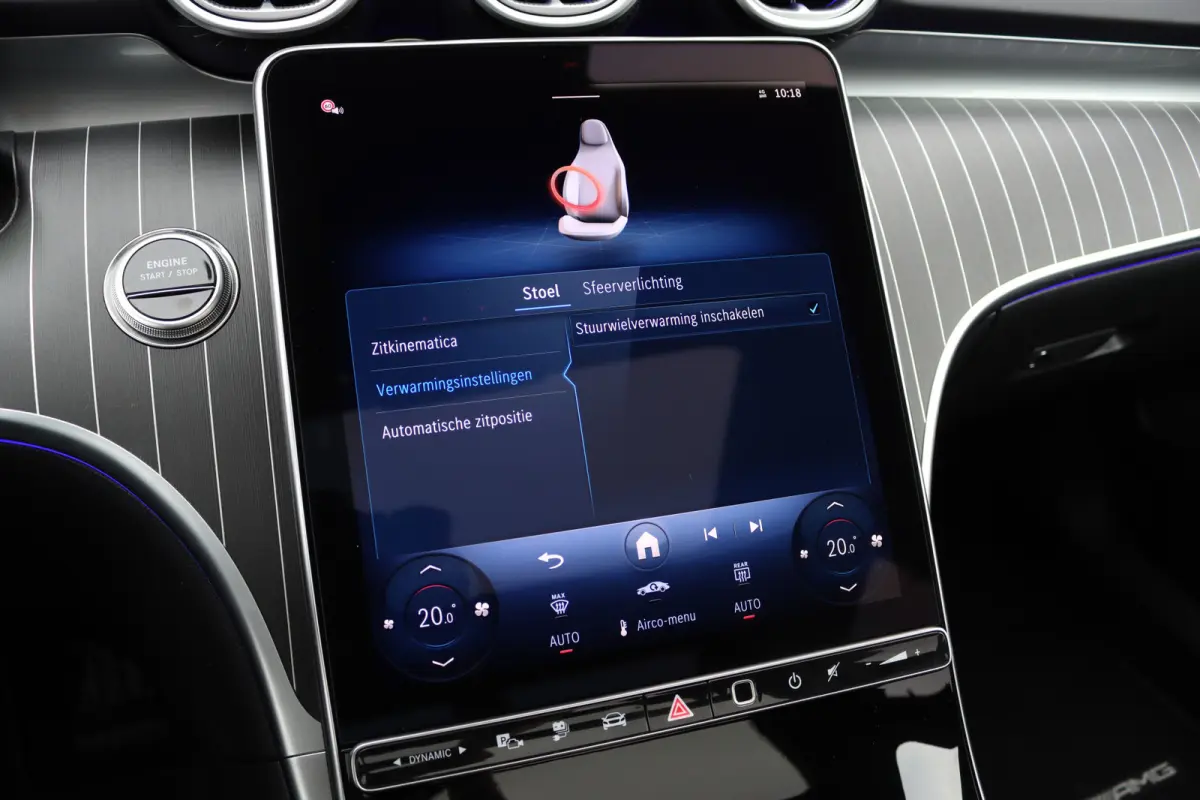 400 e 4MATIC AMG Line | Distronic+ | Panoramadak | Nappa Leder | Burmester | Memory | Digital Light | HUD | Verwarmd Stuurwiel | Keyless Go | Surround Camera |