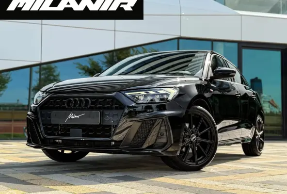 30 TFSI S Line | Led | Black on black