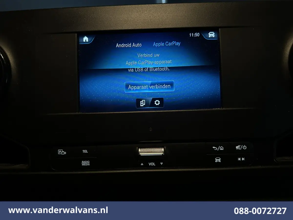315 CDI 150pk L3H2 Euro6 Airco | Camera | Apple Carplay | Chauffeursstoel | Cruisecontrol Android Auto, Stoelverwarming, 270 Graden Achterdeuren, Bijrijdersbank