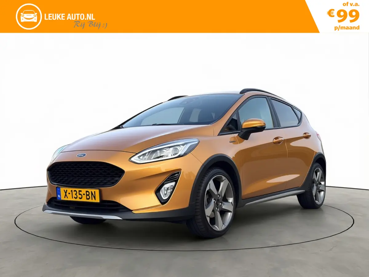1.0 EcoBoost 100PK Automaat Active Leer Camera Dode-hoek