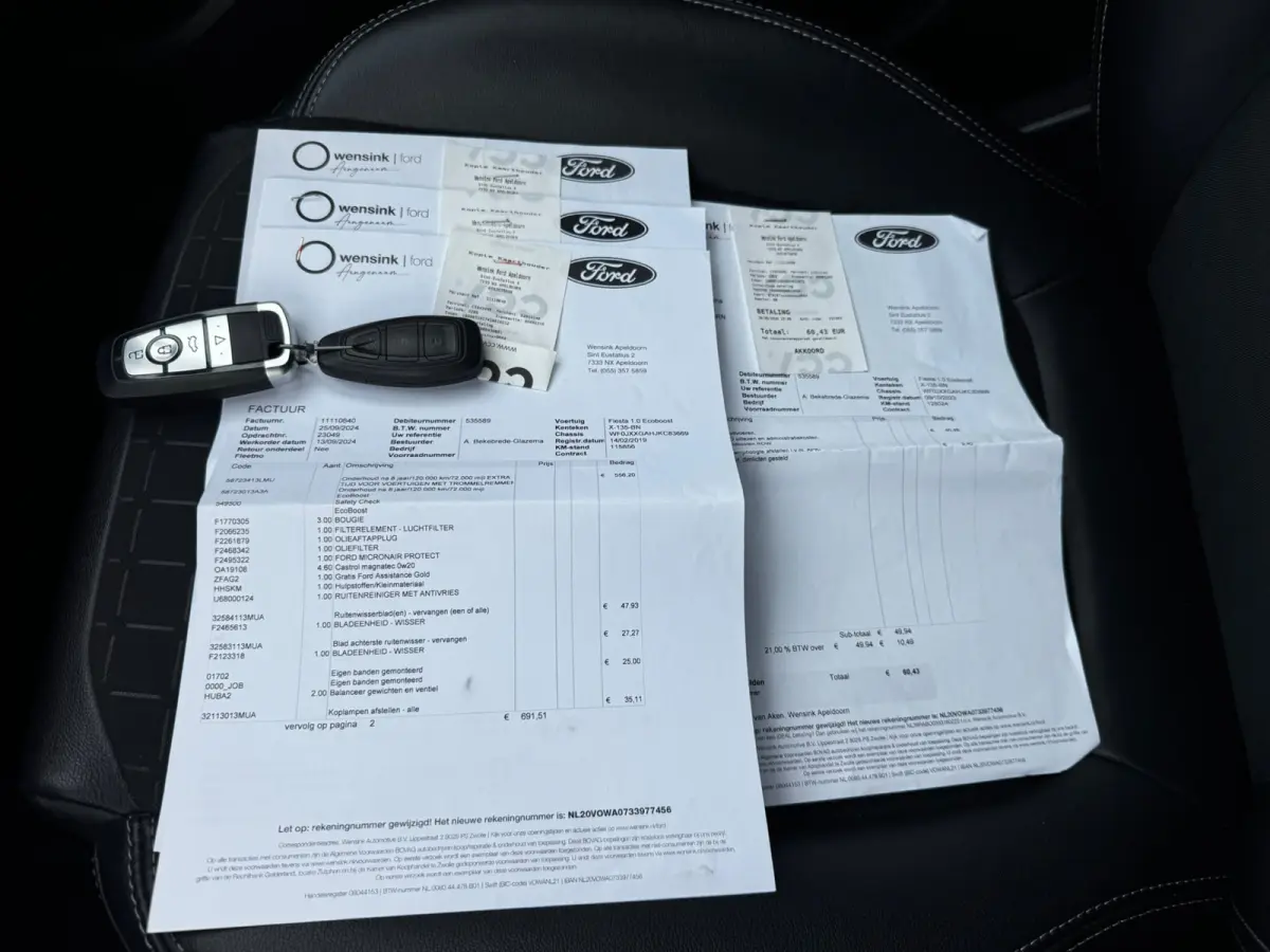 1.0 EcoBoost 100PK Automaat Active Leer Camera Dode-hoek