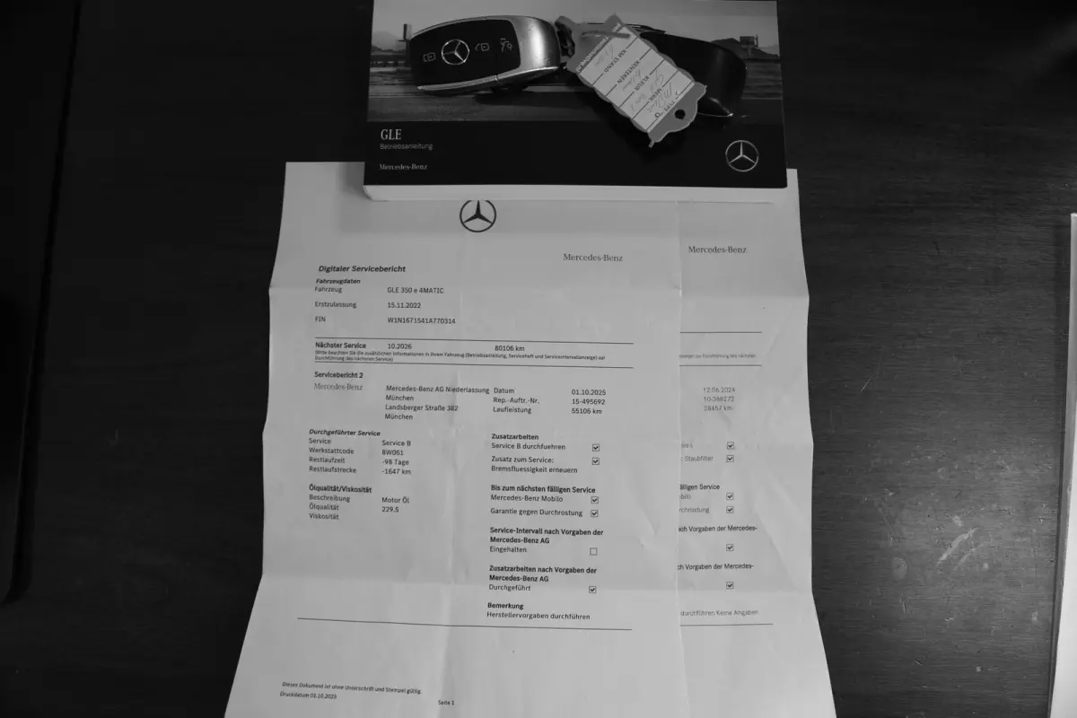 350 e PHEV Plug in 4MATIC Premium*Perfect MB Onderh.*BTW*1ste Eig*Luchtvering/Elek. Trekhaak/Pano/ACC met stuurhulp/360/Stoelverw./Stuurverw./MBUX/LED/Elek. Klep/Standkachel/Dodehoek/Rijstro