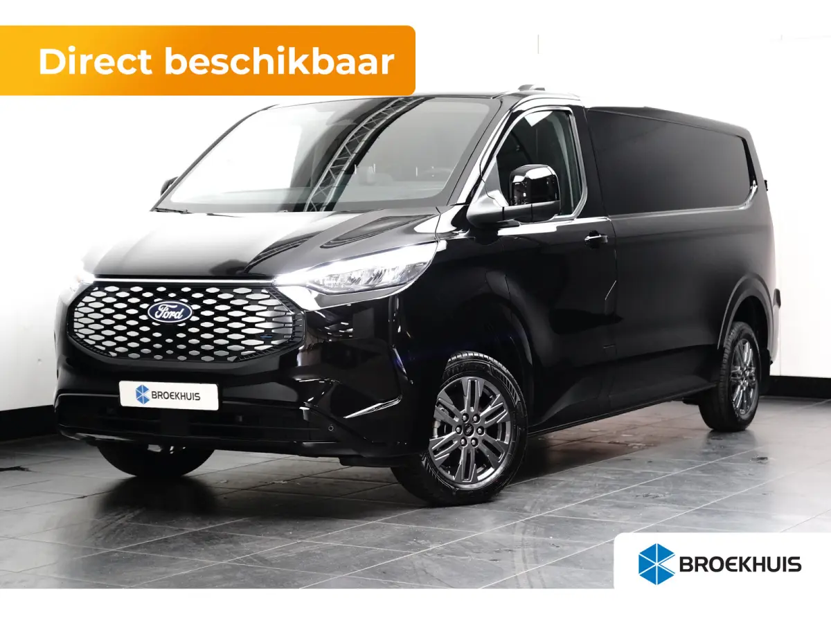 Cust. E-Transit 340 L2H1 Limited Apple carplay en Android auto | Full Led | 3 - Zitplaatsen |