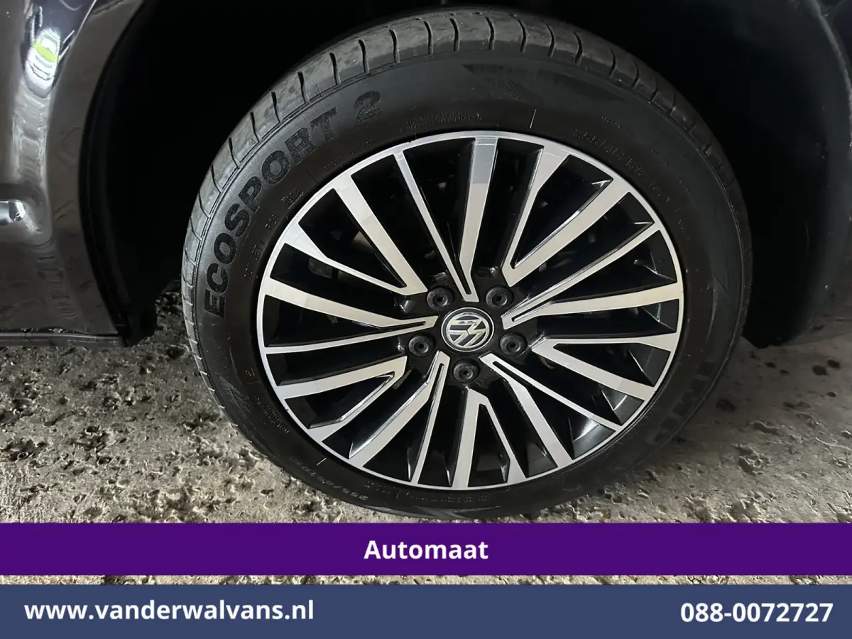 2.0 TDI 200pk Automaat L2H1 Bulli inrichting Euro6 Airco | Camera | 2500kg Trekhaak | Imperiaal | Apple Carplay | LED Adaptieve Cruisecontrol, Android Auto LM Velgen, Lederen bekleding, Stoe