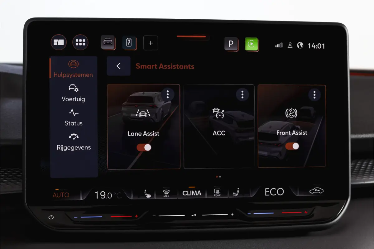 1.5 TSI e-Hybrid 272 PK VZ Performance | S/K-Panodak | Elek. Trekhaak | Matrix LED | Sennheiser | Elek. stoelen | Adapt. Cruise | Stoel-+Stuurverw. | 360 Camera | NAV+App. Connect | ECC | LM