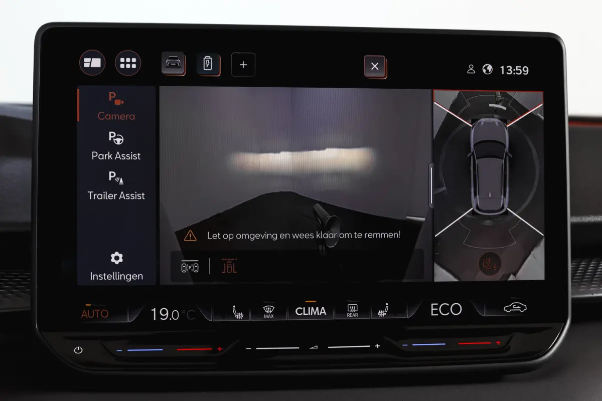 1.5 TSI e-Hybrid 272 PK VZ Performance | S/K-Panodak | Elek. Trekhaak | Matrix LED | Sennheiser | Elek. stoelen | Adapt. Cruise | Stoel-+Stuurverw. | 360 Camera | NAV+App. Connect | ECC | LM