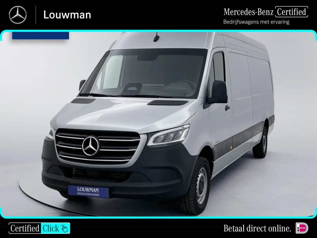 317 CDI Pro L3H2 Elektrische Schuifdeur Distronic Navigatie LED Achteruitrijcamera Betimmering