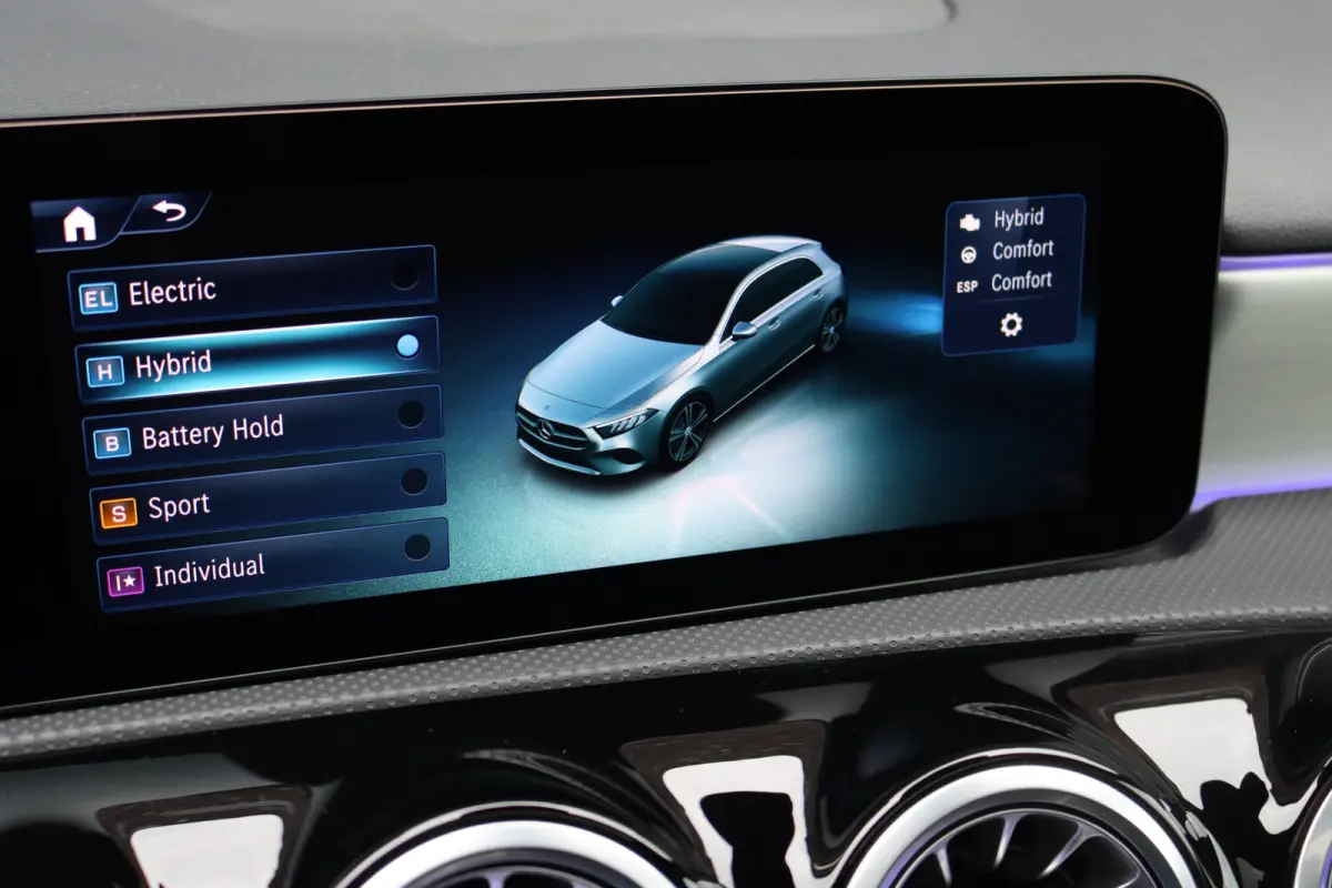 250 e AMG Line | Panoramadak | Memory | Distronic | HUD | Keyless Go | Advanced Sound System | Sfeerverlichting | Multibeam LED | Augmented Reality |