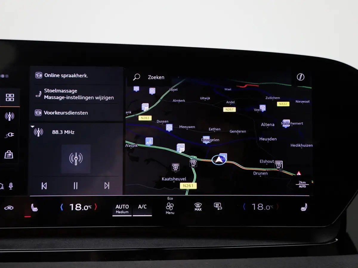 edition 83 kWh | Adaptive cruise control | Luchtvering | Glazen panoramadak | Bang & Olufsen 3D | Head-up display | Stuurverwarming | Stoelverwarming voor & achter | Elektrisch instel. voors
