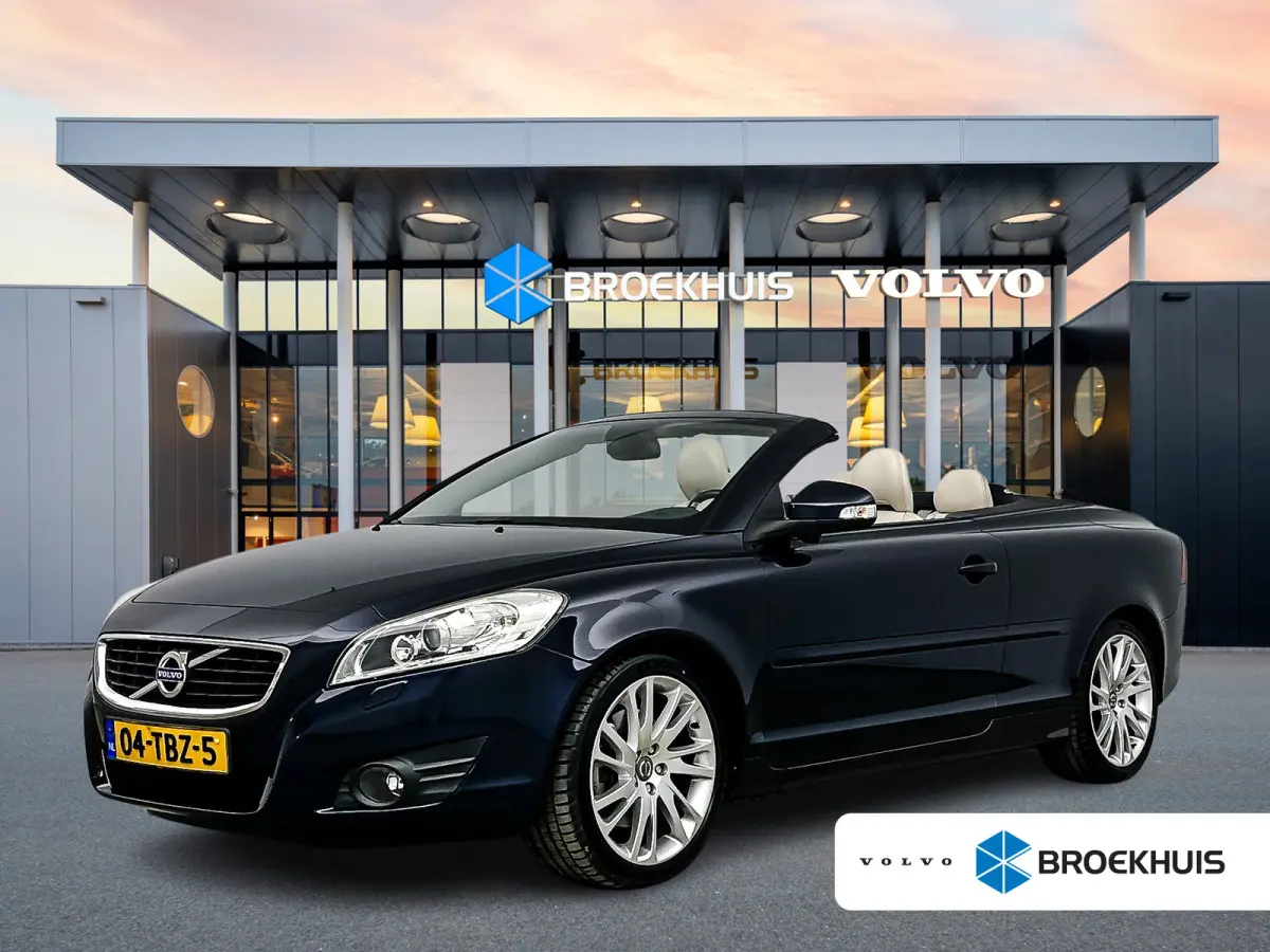 Convertible C70 2.5 T5 Tourer Luxury Line | ORIG. NL | 18" | Elektrisch verst. Lederen Stoelen | Stoelverwarming | BLIS | Xenon | Keyless | Navigatie | Alarm Klasse 3