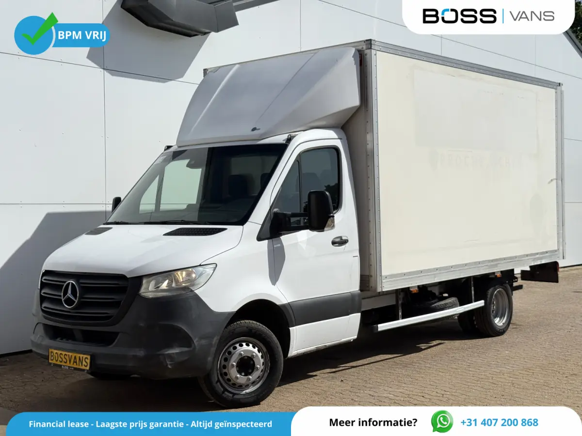 514 1.9 CDI 140PK Laadklep Bakwagen Dubbellucht Climate Control Cruise Control Koffer Meubelbak