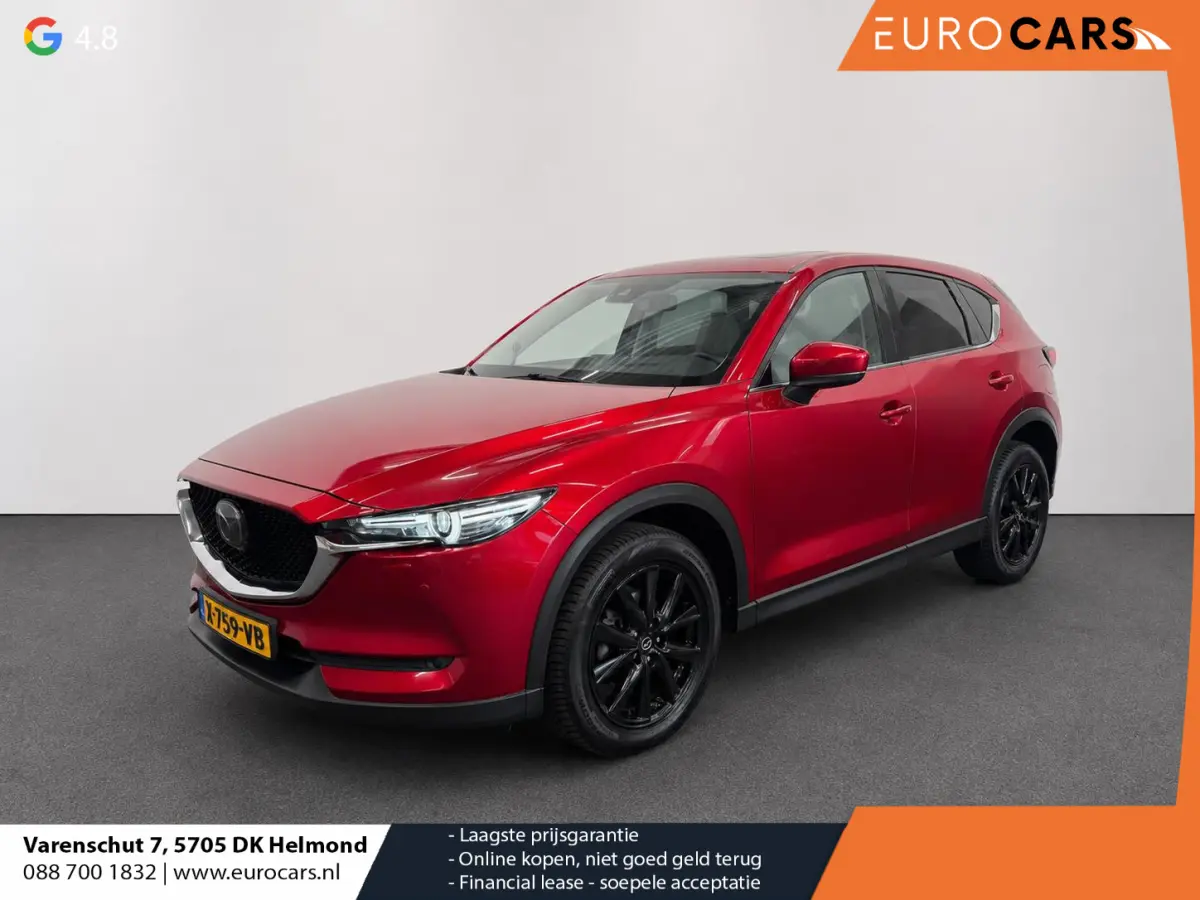 2.5 SkyActiv-G 194PK GT-M 4WD Automaat Leder Panoramadak BOSE Soundsystem Adaptive Cruise Control Head Up Display 360 Camera Elektrisch Verstelbare Stoelen Navigatie Stoel en Stuurverwarming