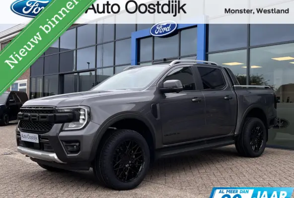 2.3 PHEV Wildtrak Automaat 280PK EX. BTW/Incl. BPM Trekhaak Elek. Rolhoes Adaptive Cruise Blind-Spot Stoel/Stuurverwarming *3500KG Trekgewicht*