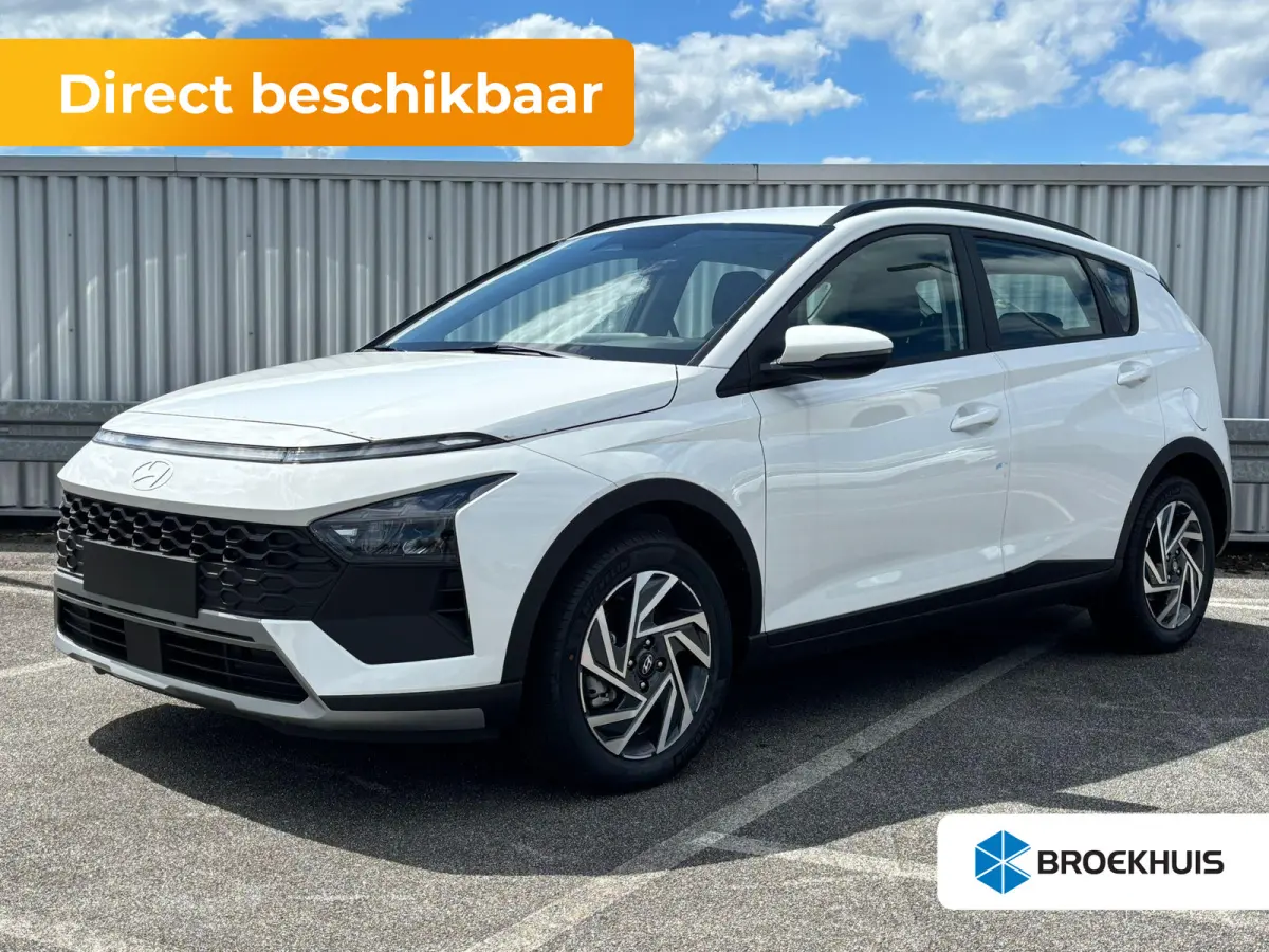 1.0 T-GDI Comfort / Uit Voorraad Leverbaar / Navigatie / Cruise / Elektrische Ramen V+A / Apple Carplay & Android Auto / 16'' LM Velgen /