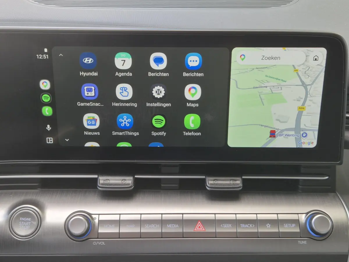 1.6 GDI HEV Premium Sky | 18-inch lichtmetalen velgen met 215/55 R18-banden | Apple Carplay/Android Auto|telefoonintegratie premium | Ecotronic Gray Pearl