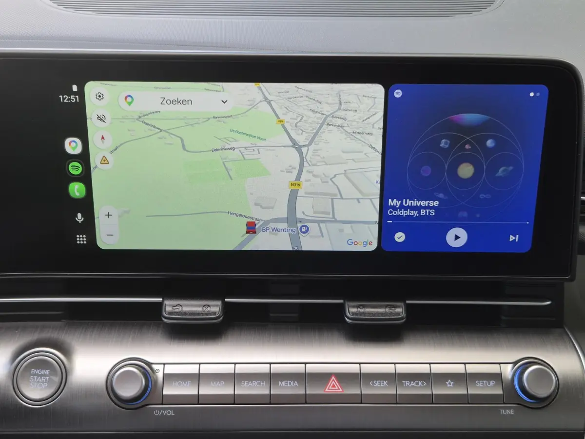 1.6 GDI HEV Premium Sky | 18-inch lichtmetalen velgen met 215/55 R18-banden | Apple Carplay/Android Auto|telefoonintegratie premium | Ecotronic Gray Pearl