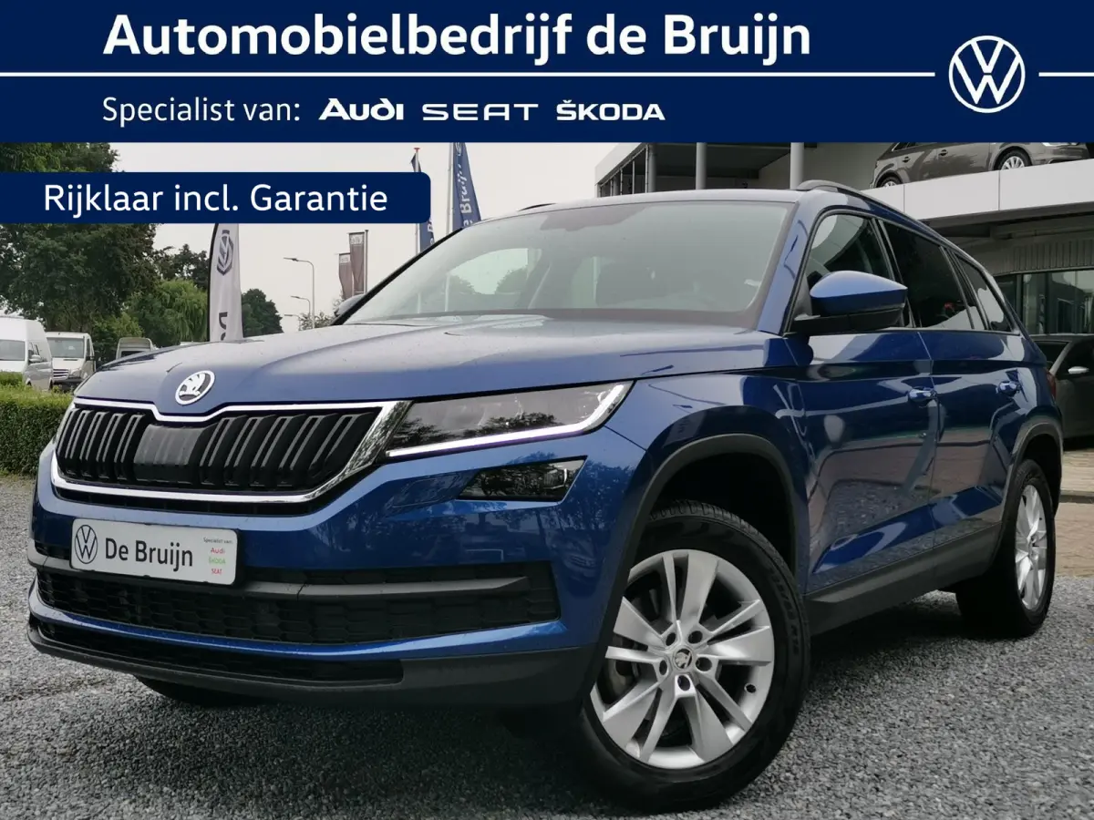 1.5 TSI 150pk DSG Edition 7p Skoda Kodiaq 1.5 TSI 150pk DSG Bus. Edition 7p (Trekhaak,Navi,Keyless)