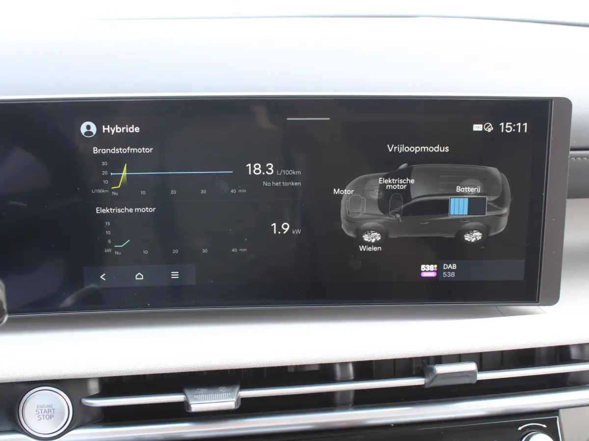 1.6 T-GDI HEV Premium / Lederen Bekleding / Stoelverwarming & Verkoeling / Elektr. Verstelbare Stoelen met Geheugen / 360 graden Camera /